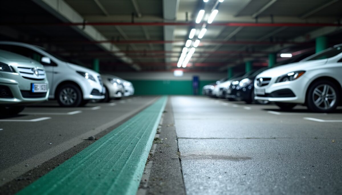 Sécurité renforcée en parking souterrain grâce à l&rsquo;adoption de la résine